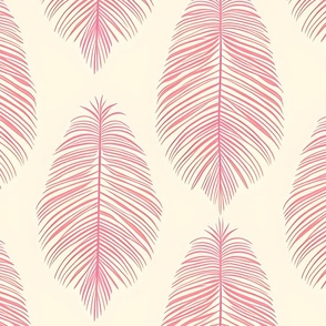 Boho palm leaf 