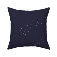 small - Stars on the night sky - Milky Way - light blue on dark evening blue