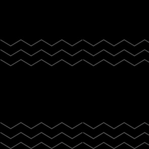 Black Chevron Zig Zag Pattern