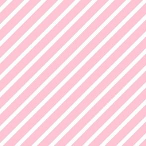 White Diagonal Line Pattern On Light Pink Background