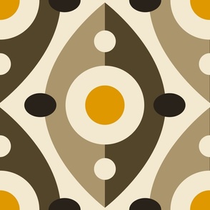 3128 C Large - abstract retro shapes