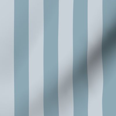 Blue gray_1 inch stripes