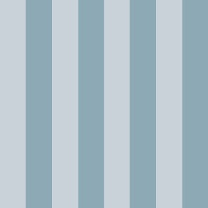 Blue gray_1 inch stripes