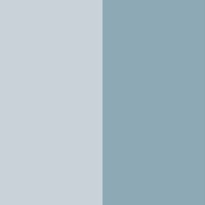 Blue gray_4 inch stripes