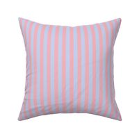 Blush pink and baby blue_0.5 inch stripes