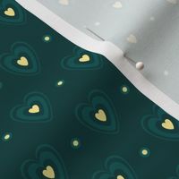 Lovely Dots Teal Small