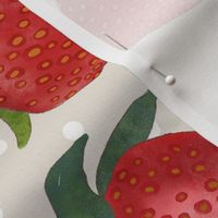 Watercolor Strawberries 4