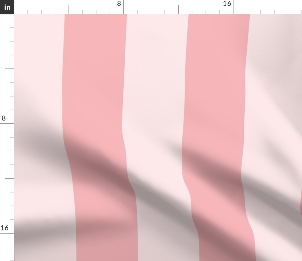 Rose pink_4 inch stripes