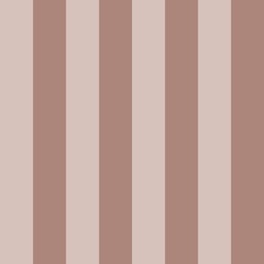 Mink and mushroom_1 inch stripes