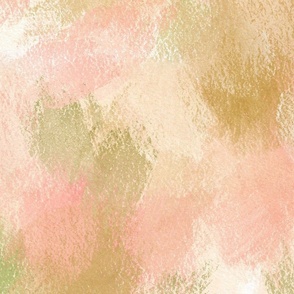 Abstract pink, green, Peach Fuzz, white neutral minimalist artistic expression