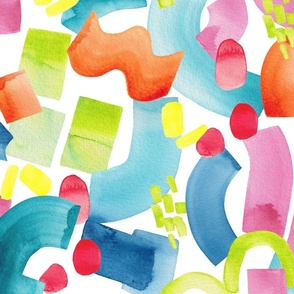 Playroom Party Confetti Watercolor - Large