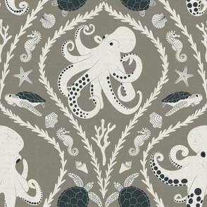 Octopus Oasis - Green 8in