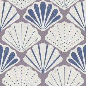 Seashell Stripes - Purple 8in