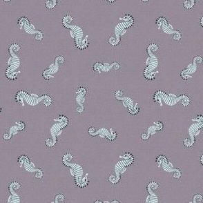 Seahorses - Purple 4in