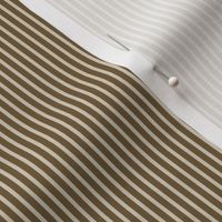 pin stripes beige on brown, traditional, preppy, tiny, small, vertical