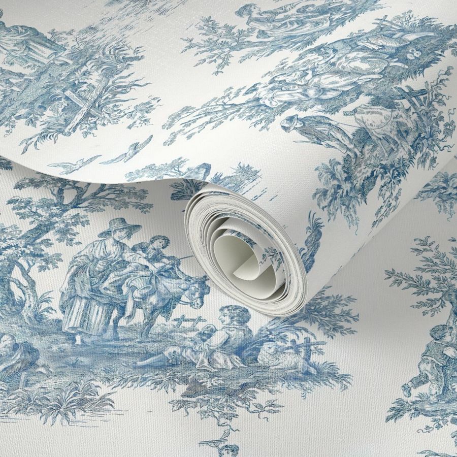 Blue Classic Toile