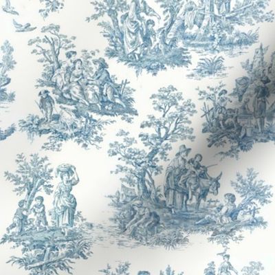 Blue Classic Toile