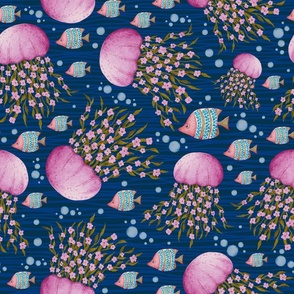 Floral Jellyfish - Small