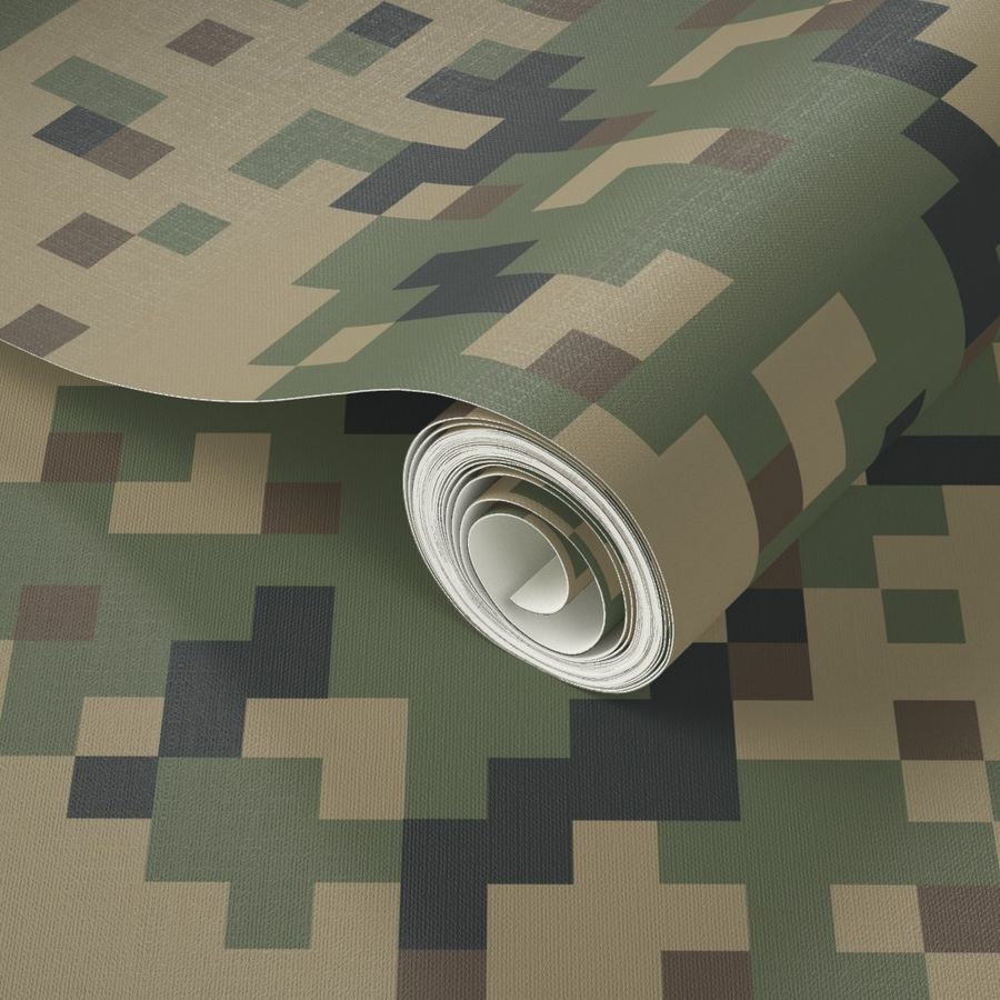 Dual Tex Experimental '70s Digital Camo