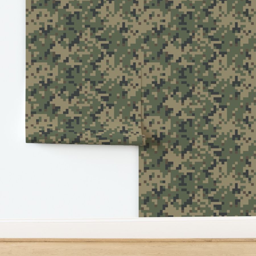 Dual Tex Experimental '70s Digital Camo