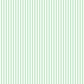 pin stripes light mint green on white, traditional, preppy, vertical, blender, tiny, small
