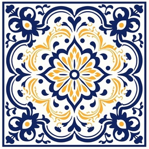 Mediterranean Spanish Tile Design 6