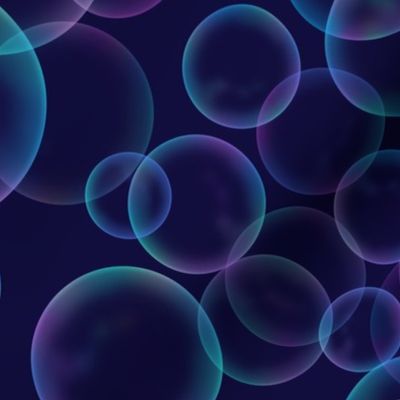 Bubbles - purple