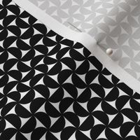 Black and White Geometric Small Scale