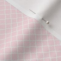 Smaller Sweet Spring Dainty Pink Quatrefoil