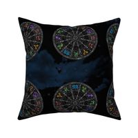 Cosmic Zodiac Wheel