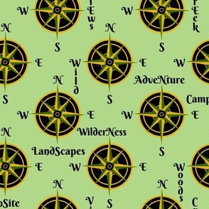 Adventure Compasses - Green