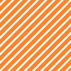 White Diagonal Line Pattern On Orange Background