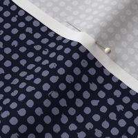 S Dots and spots indigo jeans