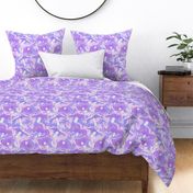 Mushroom Purple inspired by William Morris Style