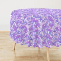 Mushroom Purple inspired by William Morris Style