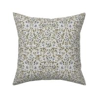 Small - Isabelle Climbing Florals - Light Grey