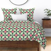 Quilted Geometry, green