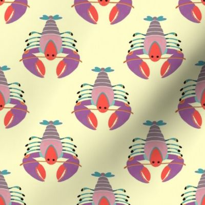 Colorful Lobster - Vintage Multi