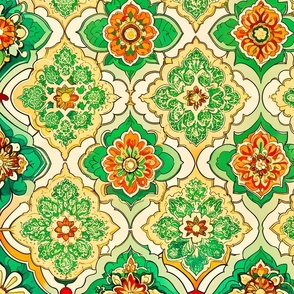 moroccan style pattern L