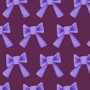 Purple Bows on Berry Large Scale