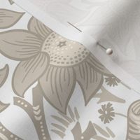 William Morris "Orchard" in light beige almost white