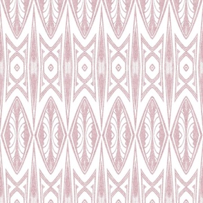 Tribal Shield Pattern in Velvety Pink  SMALL