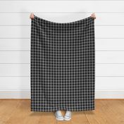 retro black checkered pattern