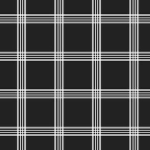 retro black checkered pattern