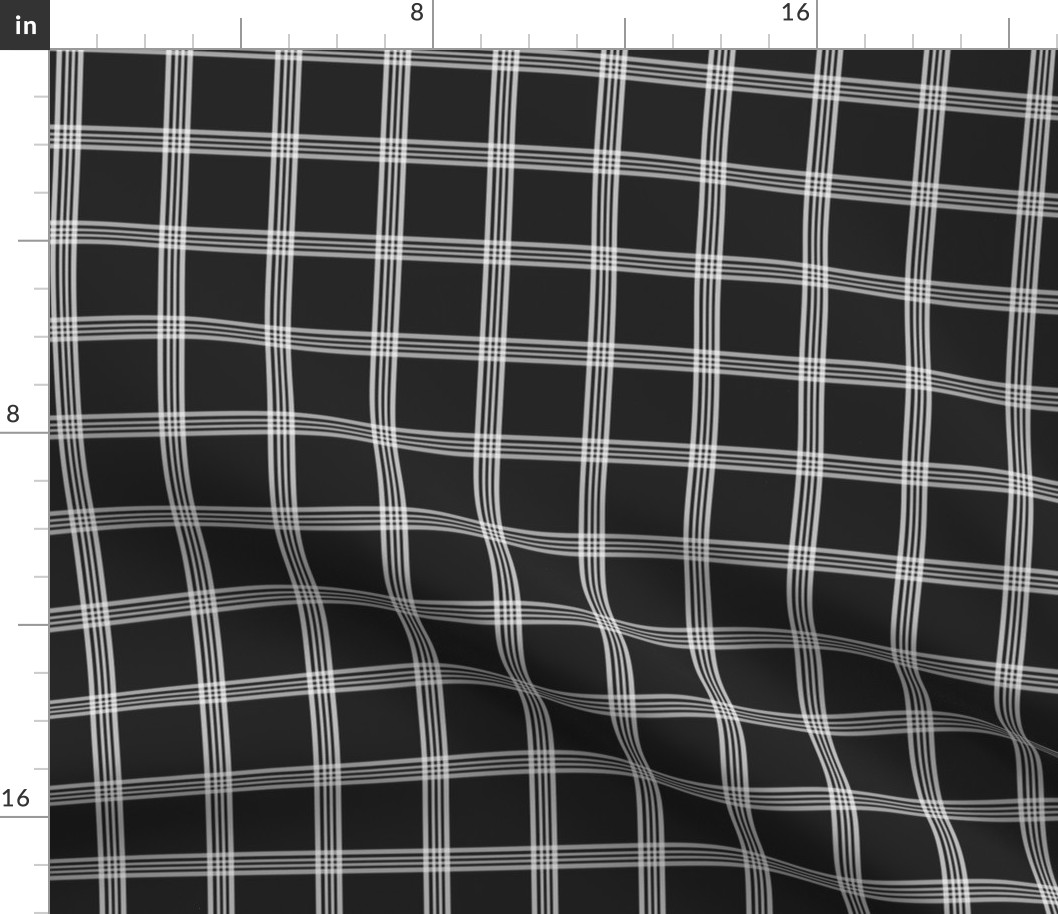 retro black checkered pattern