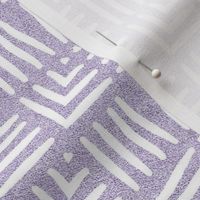 Velvety Weave in Soft Lilac Reversed Small