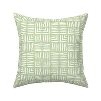 Velvety Weave in Lime Green   SMALL