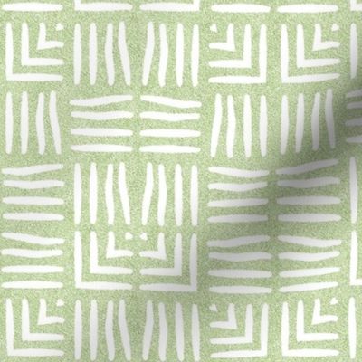 Velvety Weave in Lime Green   SMALL