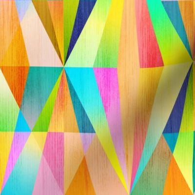 M - Modern Vibrant Colorful Geometric Party Spotlights
