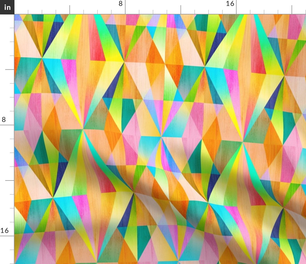 M - Modern Vibrant Colorful Geometric Party Spotlights